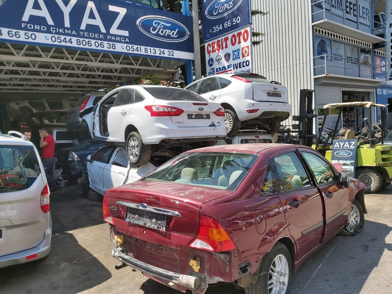 Ford focus 2 çıkma sağ arka kapı